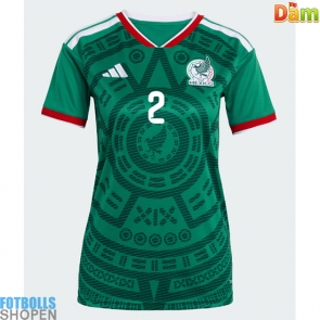 Billiga Mexiko Jorge Sanchez #2 Hemmatröja Dam VM 2026 Kortärmad